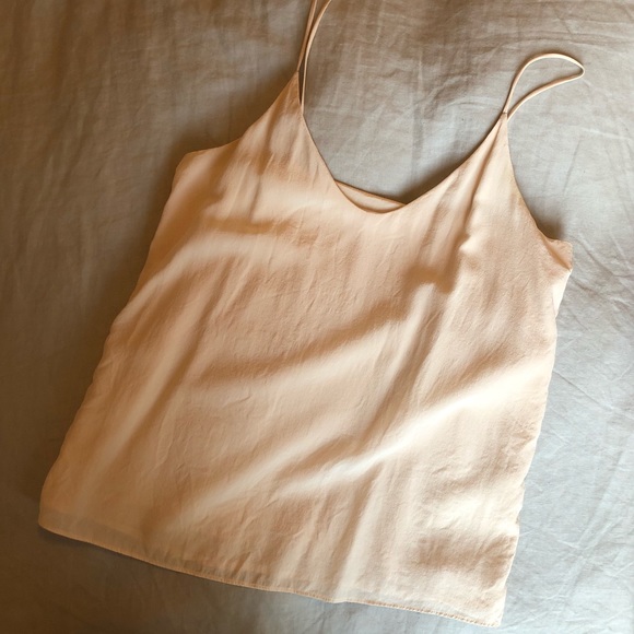 Everlane Tops - Everlane Clean Silk Cami, pink, Size 00